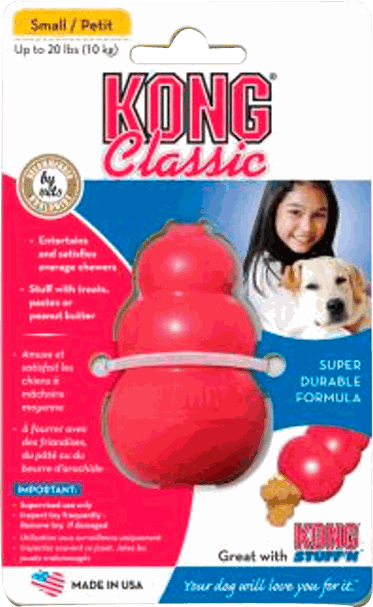 KON TOY CLASSIC KONG SM RED