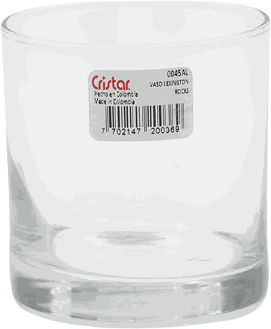 CRISTAL VASO LISO 045AL