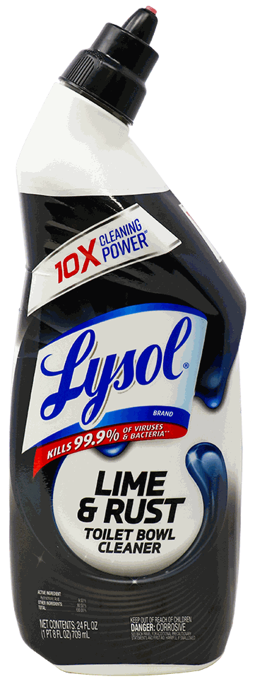 LYSOL LIME & RUST TOILET BOWL CLNR 24 OZ