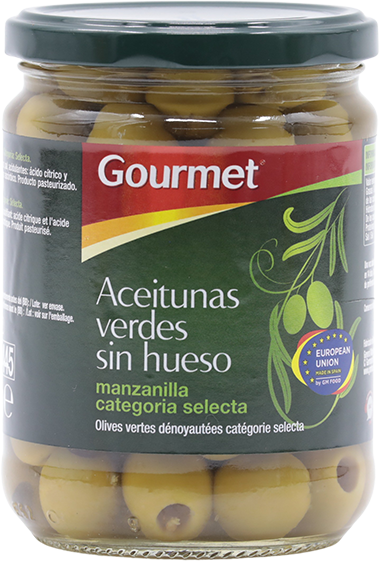 Gourmet Aceitunas Manz. S/h420 GR