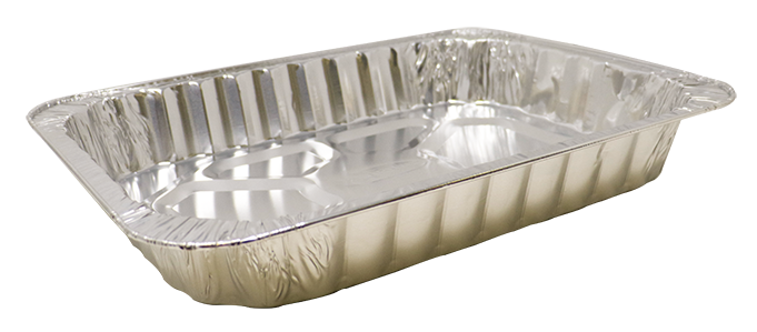 Bandeja Aluminio Rect 43x32x8cmPAQ
