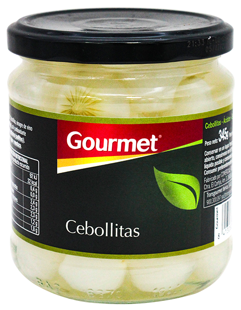 GOURMET CEBOLLITAS 180 GR
