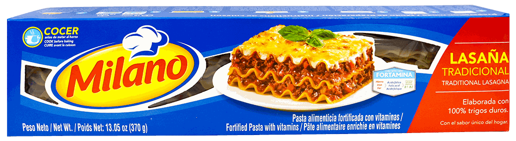 MILANO LASAGNA 370 GR