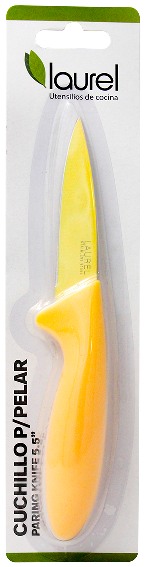 Cuchillo 5pg Pelar ColoresPAQ