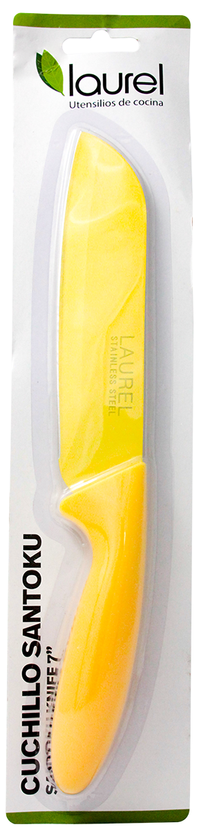 Laurel Cuchillo 8pg Santoku ColorsPAQ