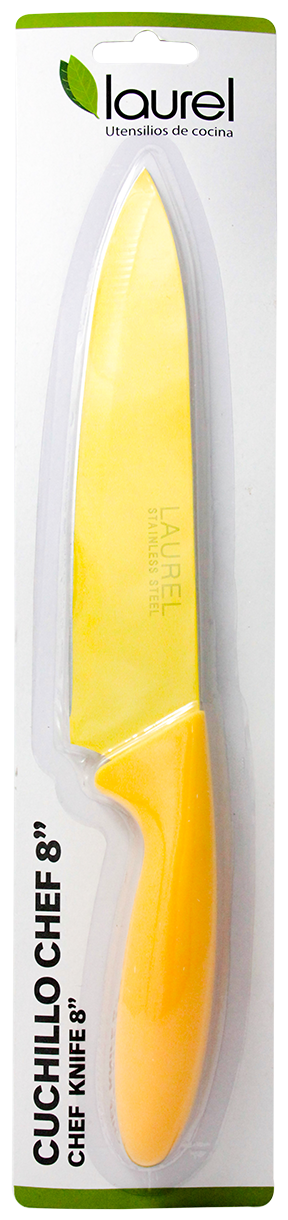 Laurel Cuchillo 8pg Chef ColoresPAQ