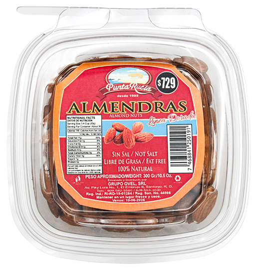 Punta Rucia Almendras300 GR