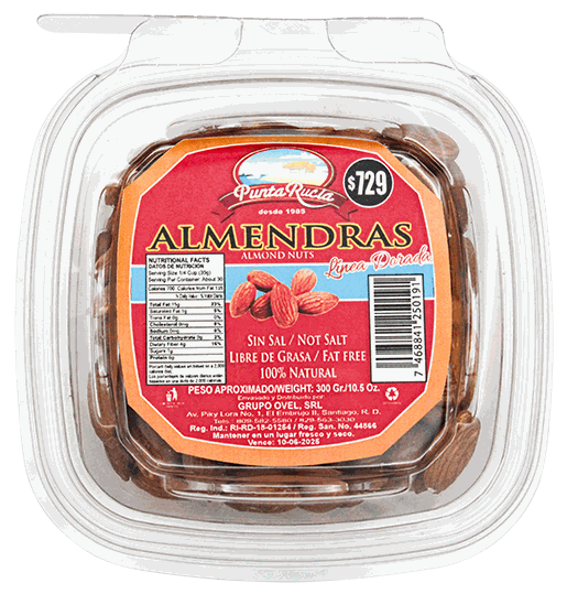 PUNTA RUCIA ALMENDRAS 300 GR