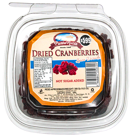 PUNTA RUCIA CRAMBERRIES 300 GR