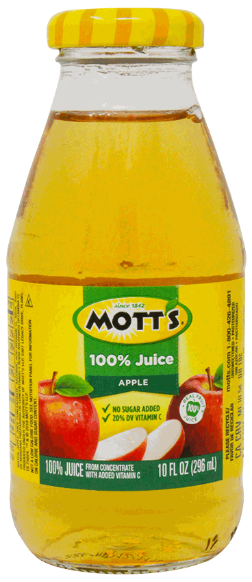 MOTTS APPLE JUICE 10 OZ