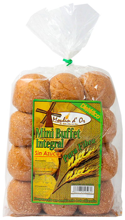 MINI BUFFET INTEGRAL SIN AZUCAR 520 GR