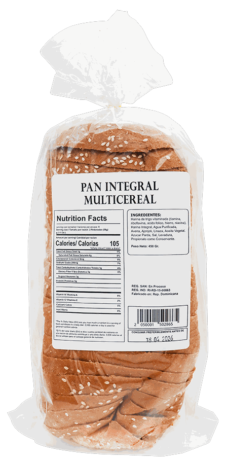 PAN INTEGRAL MULTICEREAL 400GR