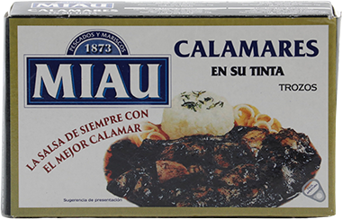 Miau Calamares Con Tinta115 GR