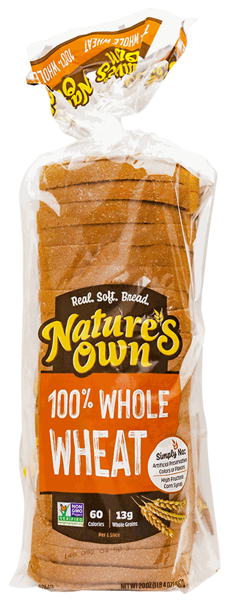 NATURE S OWN 100% WHEAT 20 OZ