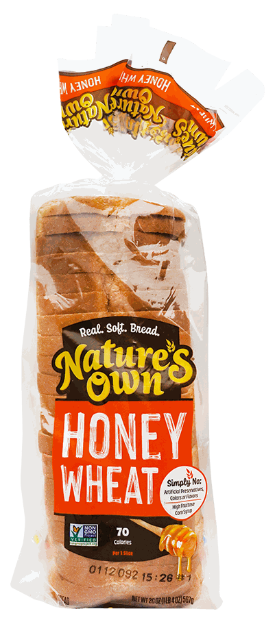 NATURE S OWN HONEY WHEAT 20 OZ