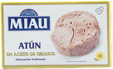 MIAU ATUN ACEITE VEG. 110GR