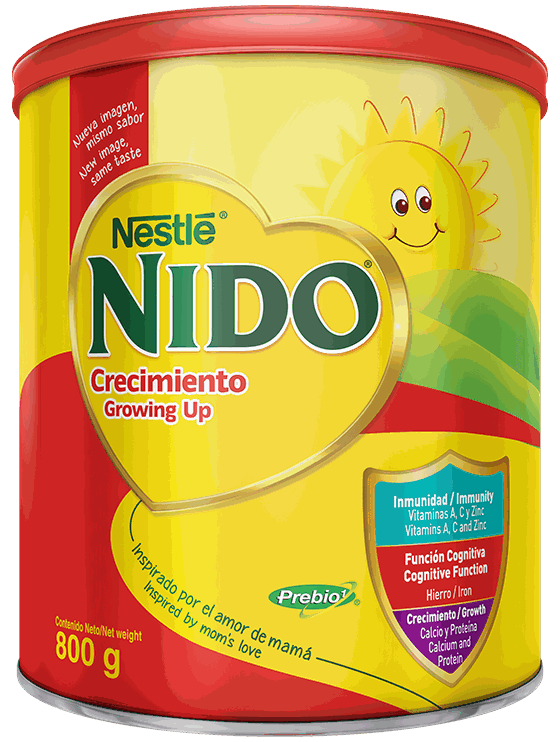 Nestlé® NIDO® Crecimiento, Lata 800g