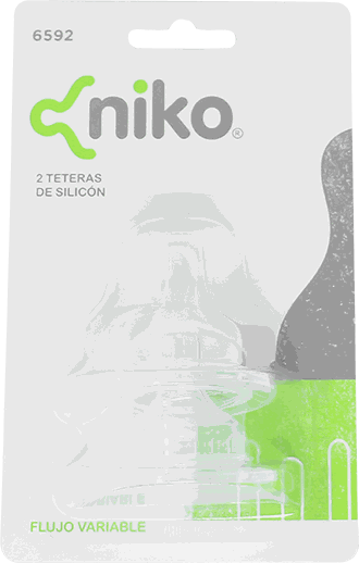 NIKO TETERAS SILICON BOCA ANCHA 2/16592*