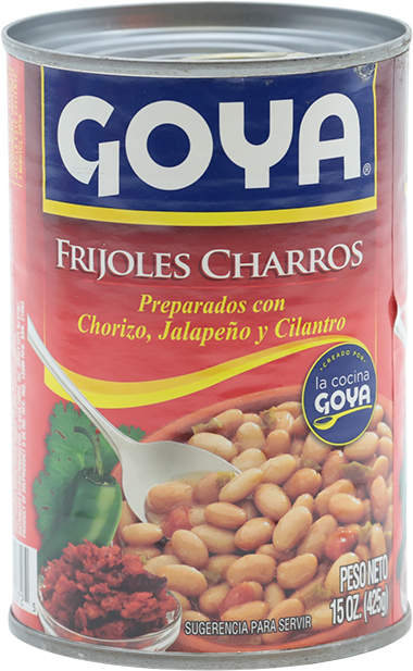 GOYA FRIJOLES GUISADOS CHARROS 15 OZ