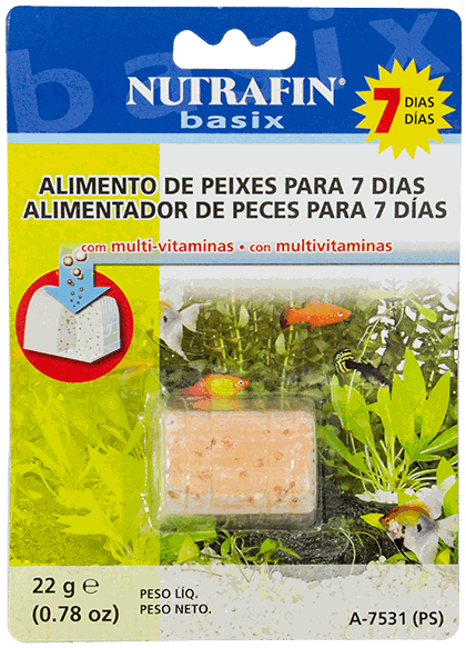 HAGEN ALIMENTO PECES FIN DE SEMANA P/7 D