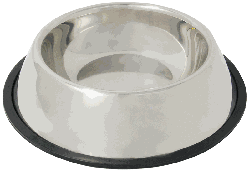 PLATO NIQUELADO BASE GOMA 16 OZ