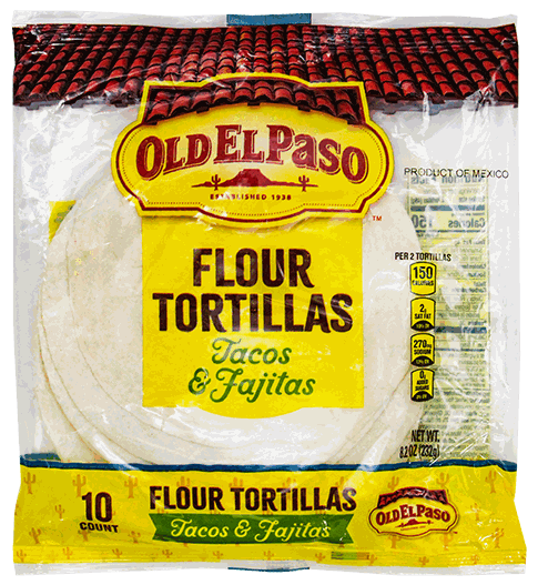 OLD EL PASO TORTILLA BLANDA 8,2 OZ