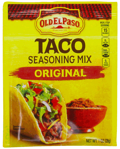 OLD EL PASO SAZON TACO REG 1 OZ