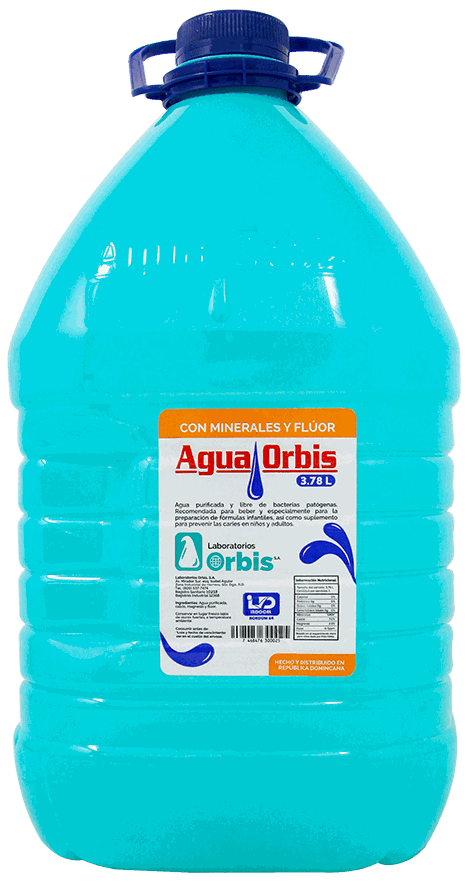 ORBIS AGUA MINERAL C/FLUOR 1 GL