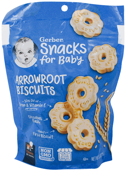 Gerber Cookies Arrowroot5.5 OZ