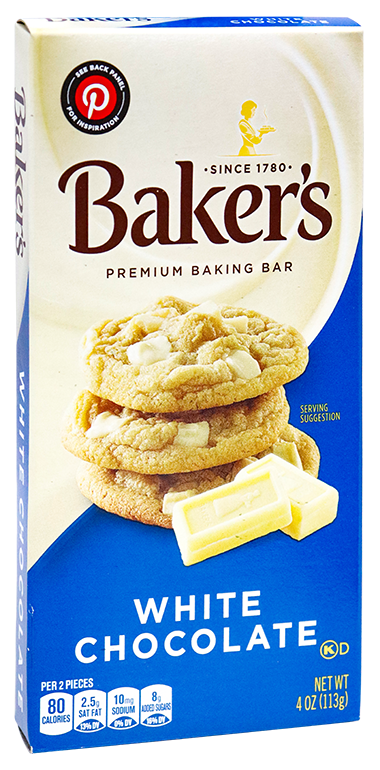 Bakers Chocolate Blanco4 OZ
