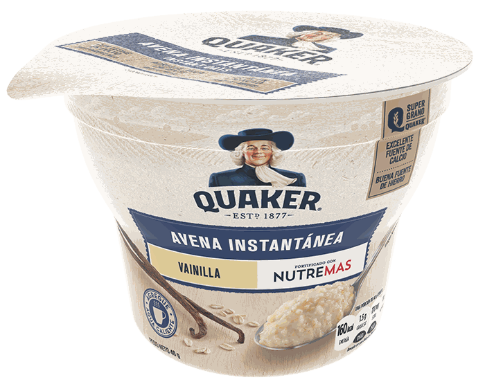 QUAKER AVENA CUP VAINILLA 45 GR