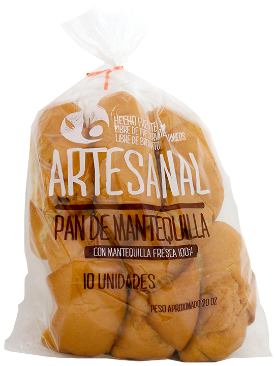 PAN D/MANTEQUILLA 10 UND