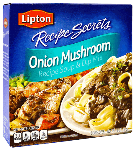 LIPTON ONION MUSHROOM SOUP 1.8 OZ
