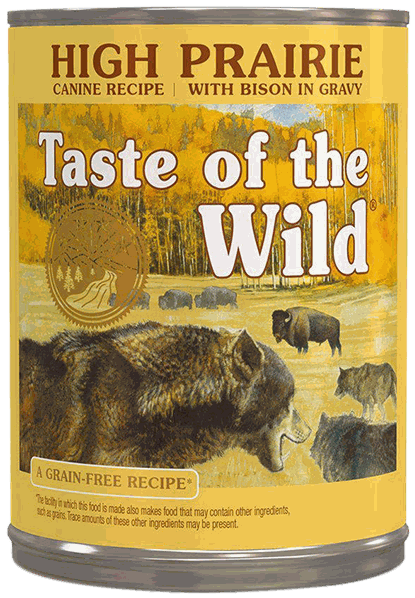 TASTE OF THE WILD HIGH PRAIRIE CAN DOG 12/13.2 OZ