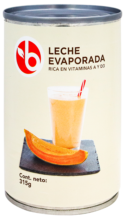 BRAVO LECHE EVAPORADA 315 ML