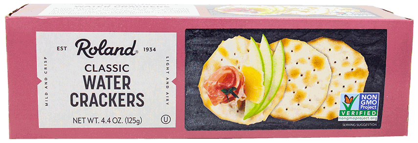 ROLAND CLASSIC WATER CRACKERS 4.4 OZ