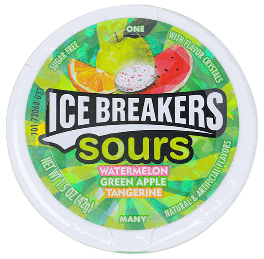 ICEBREAKERS CARAMELO FRUTAS 42GR