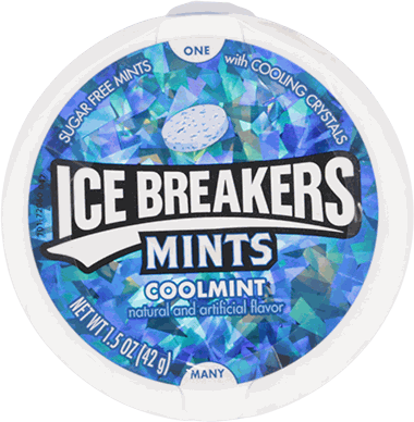 ICEBREAKERS CARAMELO MENTA 42GR