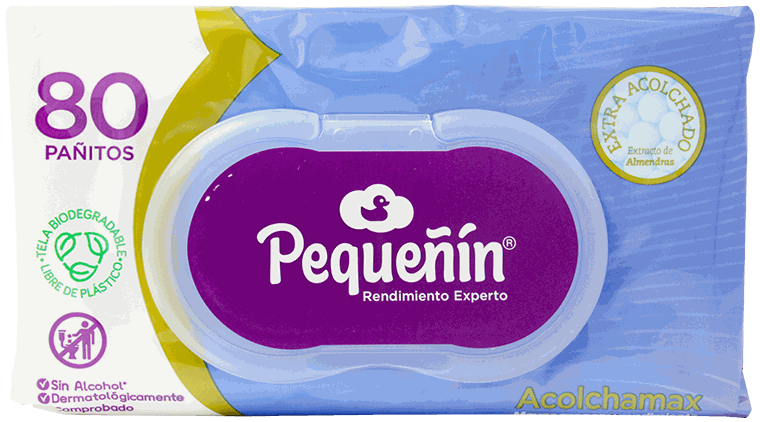 PEQUEÑIN ACOLCHADITA TOALLITA 80/1