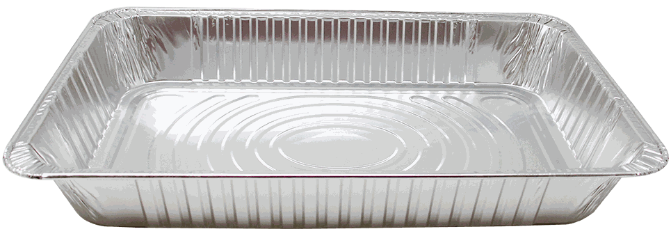 BANDEJA ALUMINIO RECT. 53X32X9 CM