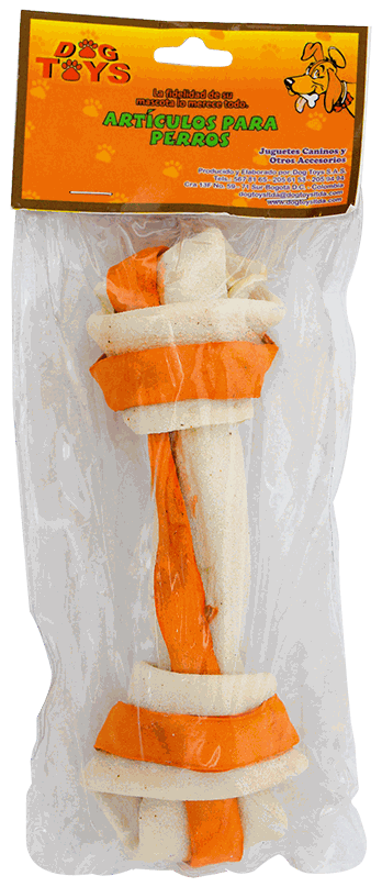 DOG TOYS HUESO CARNAZA BLANCO 9A 10