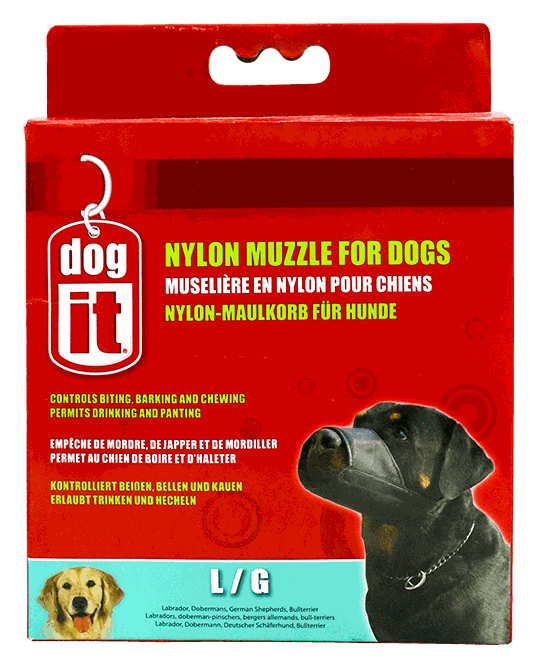 HAGEN BOZAL PARA PERRO NYLON LARGE