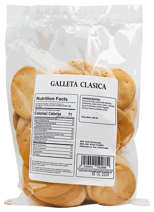 GALLETA CLASICA 200 GR