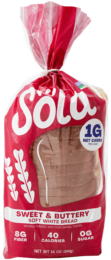 SOLA BREAD SWEET & BUTTERY 14 OZ