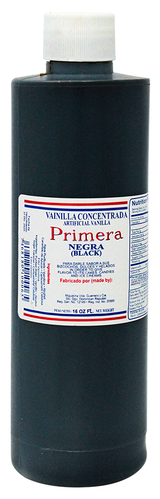 Primera Vainilla Negra16 OZ