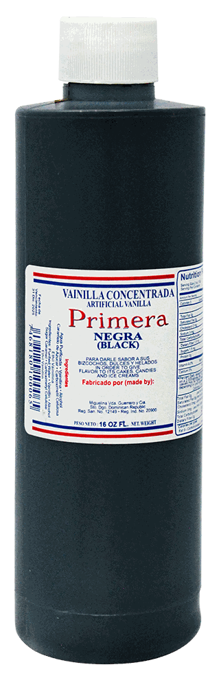 PRIMERA VAINILLA NEGRA 16 OZ
