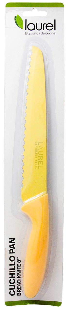 Cuchillo 8 Pg Para Pan ColoresPAQ