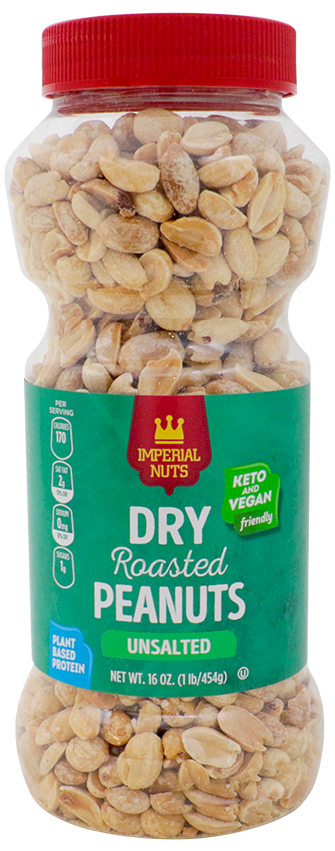 Imperial Peanuts Dry Rosted Non Salt16 OZ