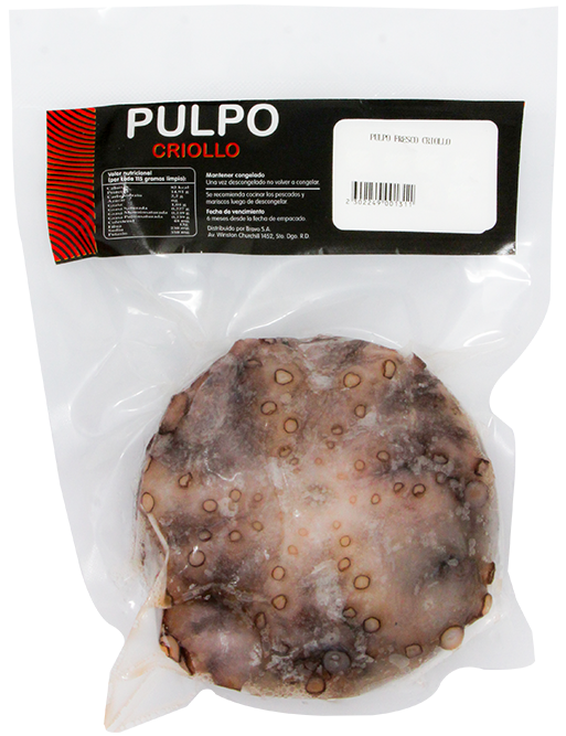 PULPO FRESCO CRIOLLO