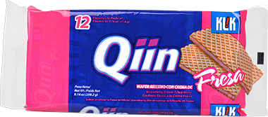 Qiin Galletas Fresa12 UND